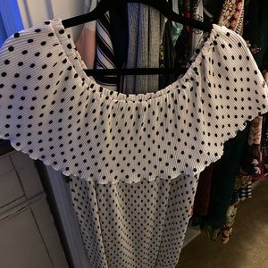 Off the shoulder formal dress